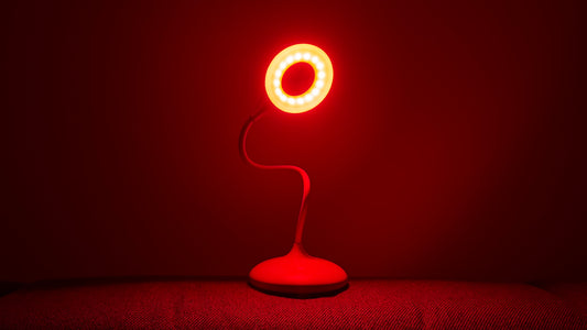 Lámpara 630nm Luz Roja Nocturna